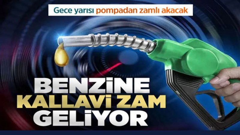 Benzine Kallavi Zam Geliyor! İndirim Son Buldu, 19 Aralık 2023'te Zamlı Akaryakıt Fiyatları 