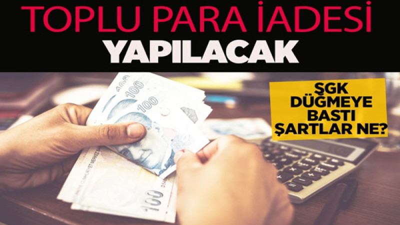 SGK'dan müjdeli haber: Toplu ödeme açıklamaları