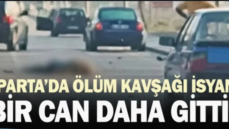  Bugün yaşanan ölümlü kazanın ardından bölge esnafı ve vatandaşlar yetkililere 