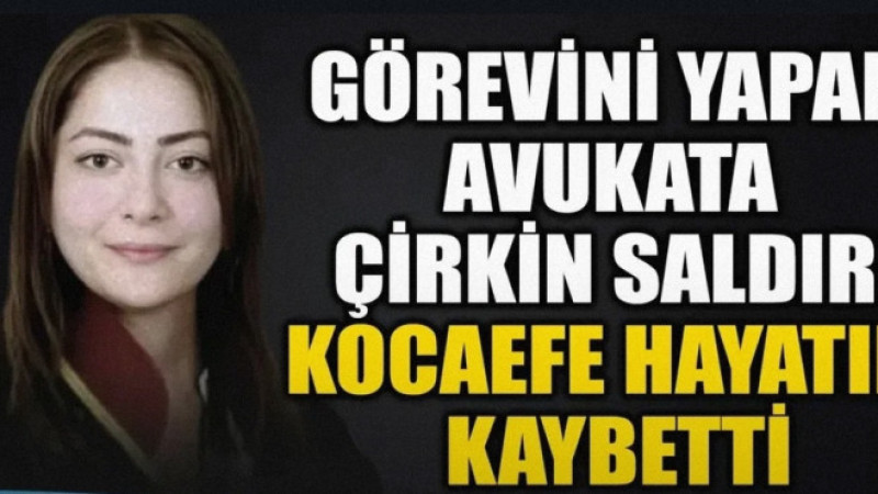 Bursa’nın Gürsu ilçesinde hukuk camiasını yasa boğan feci bir olay meydana geldi