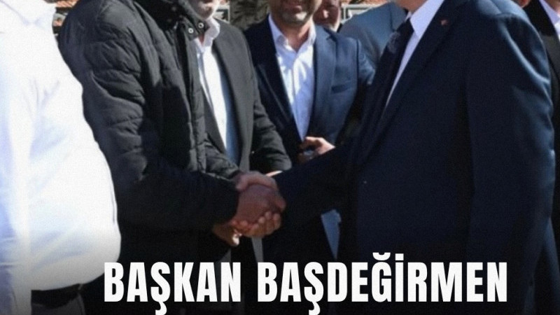 Isparta Belediye Başkanı Şükrü Başdeğirmen, Eğirdir ilçesine bağlı Sorkuncak köyünü ziyaret ederek v