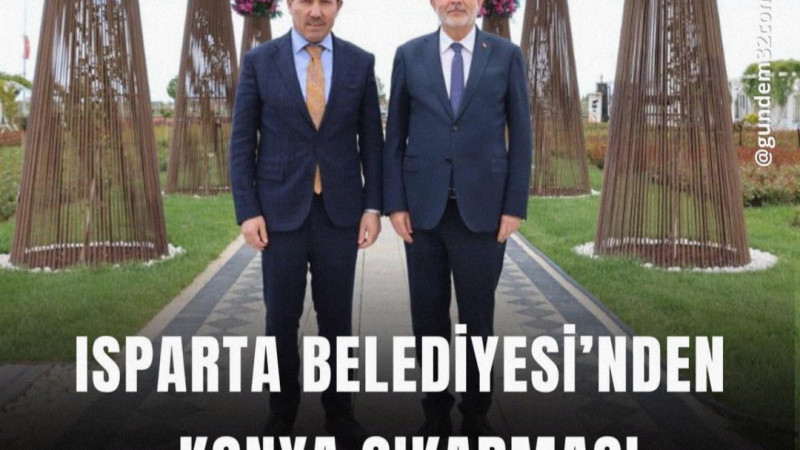 Isparta Belediye Başkanı Şükrü Başdeğirmen ve beraberindeki heyet, sosyal belediyecilik çalışmaları 