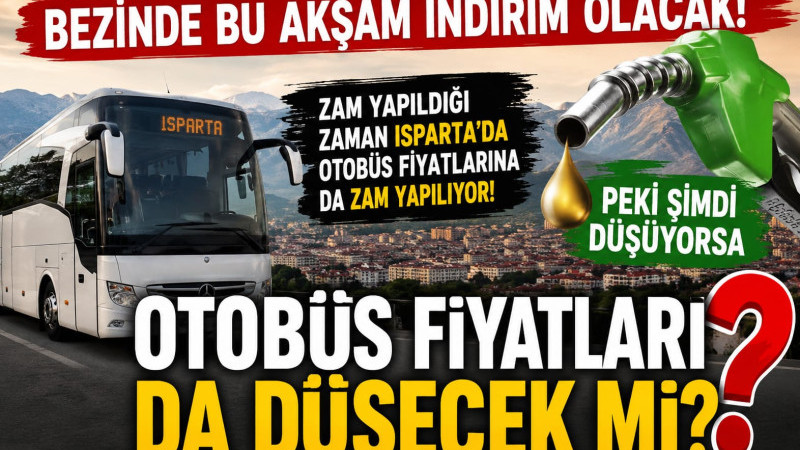 Isparta’da akaryakıt fiyatlarında bu akşam beklenen indirim vatandaşların gündemine oturdu. 