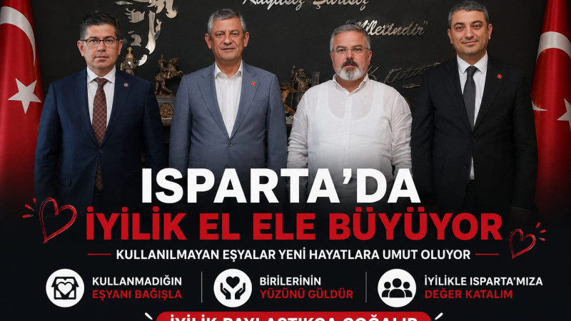 Cumhuriyet Halk Partisi (CHP) Isparta teşkilatı, Ankara’da bir dizi önemli ziyaret gerçekleştirerek 