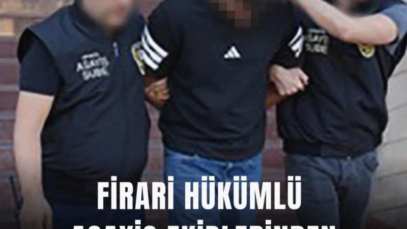 Isparta’da hakkında kesinleşmiş 14 yıl 7 ay hapis cezası bulunan firari hükümlü, polis ekiplerince y