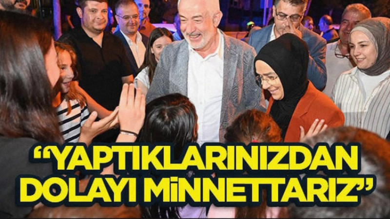 “Yaptıklarınızdan dolayı minnettarız”