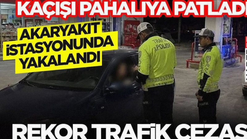 Akaryakıt İstasyonunda Yakalandı