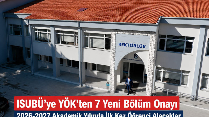 ISUBÜ’ye YÖK’ten 7 Yeni Bölüm Onayı