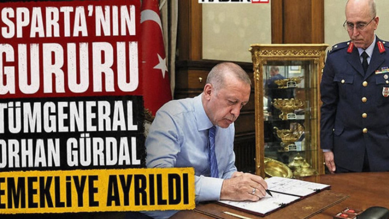 Isparta’nın Gururu Tümgeneral Orhan Gürdal Emekliye Ayrıldı