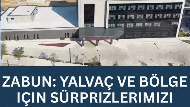 Ak Parti Isparta Milletvekili Osman Zabun, son günlerde, verdikleri hizmetlerle ilgili gerçekleştird
