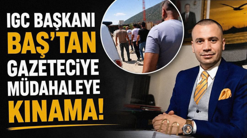 Gazeteci Gökdeniz Can’a yönelik müdahaleye Isparta Gazeteciler Cemiyeti’nden kınama