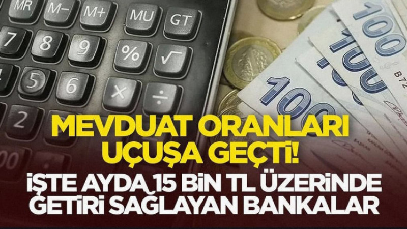 Mevduat Oranları Uçuşa Geçti!