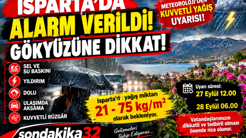 Isparta için alarim 