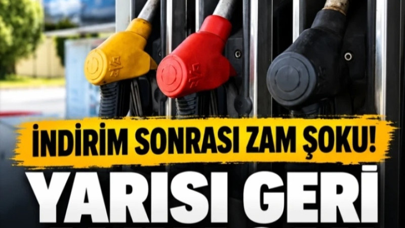 MOTORİNE YENİ ZAM SİNYALİ! LİTRE FİYATINA 2 LİRA 55 KURUŞ ARTIŞ BEKLENİYOR