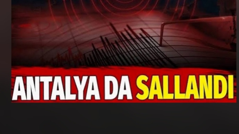 Antalya Elmalı Sallandı: 3,7 Büyüklüğünde Derin Deprem