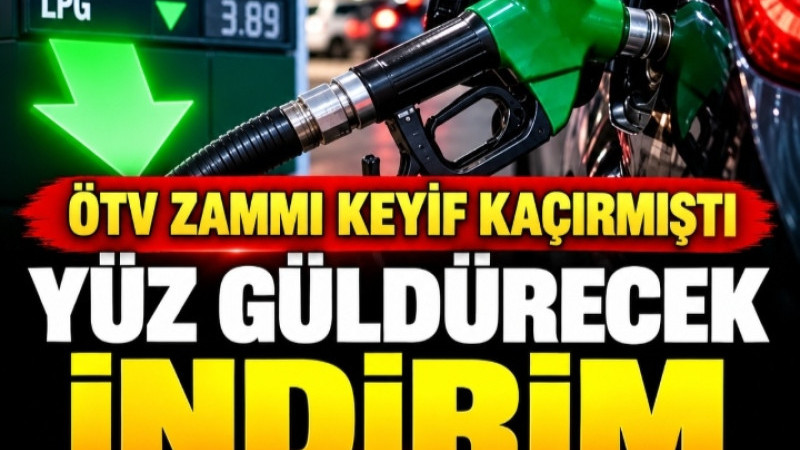 MOTORİNE İNDİRİM GELİYOR! POMPALARDA FİYAT DEĞİŞİYOR