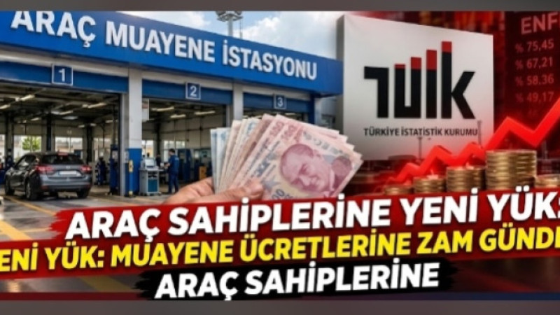 Araç Sahiplerine Yeni Yük: Muayene Ücretlerine Zam Gündemde