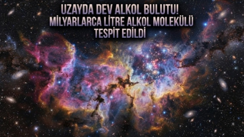Samanyolu’nun Merkezindeki Dev Gaz Bulutunda Alkol Molekülleri Tespit Edildi