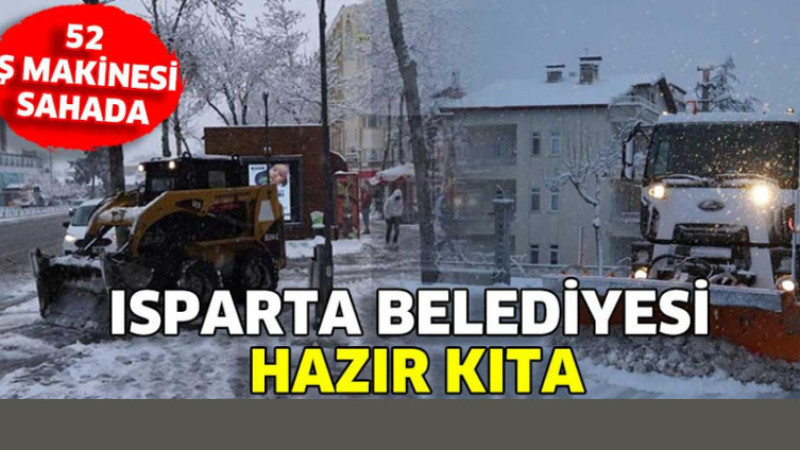 Isparta Belediyesi hazır kıta