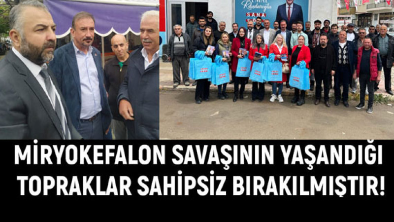 Miryokefalon savaşının yaşandığı topraklar sahipsiz bırakılmıştır!