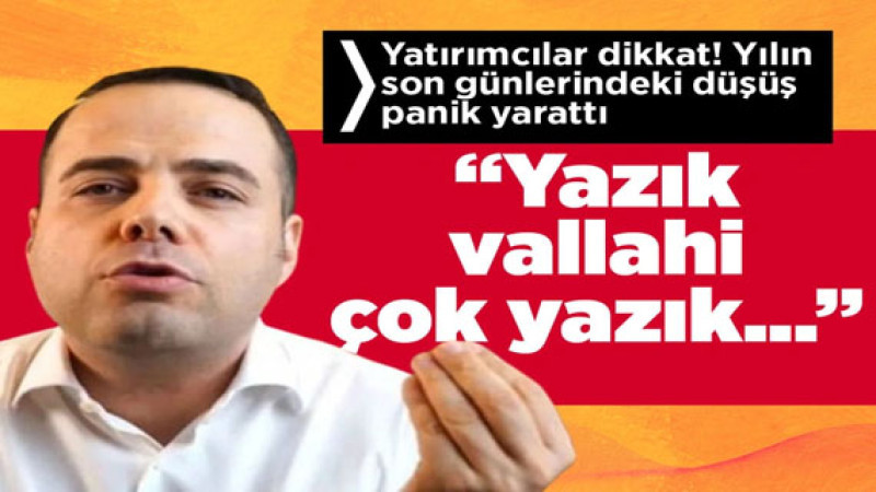 Borsa'da Düşüş Sonrası Prof. Dr. Özgür Demirtaş'tan Uyarı: 'Vallahi Yazık!