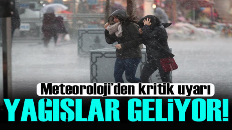 Meteoroloji uyarıyor: Yağışlar yaklaşıyor, sıcaklık düşüyor
