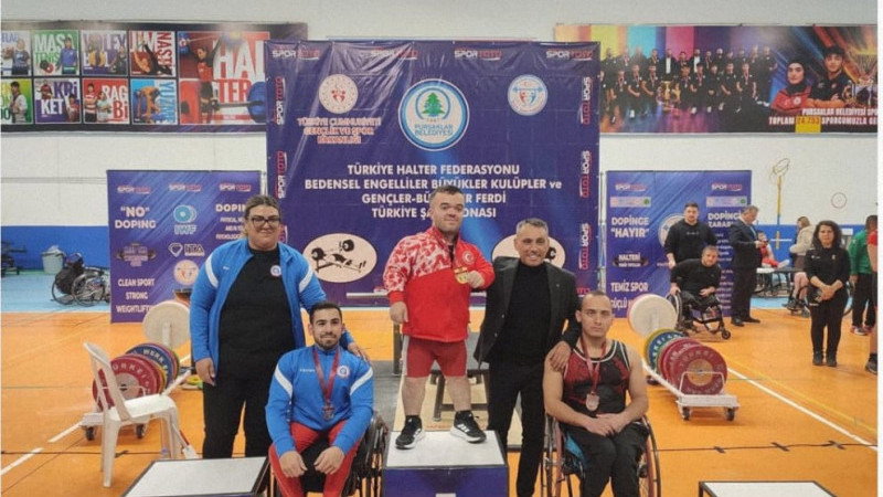 Isparta'lı Sporcu Türkiye Üçüncüsü Oldu 