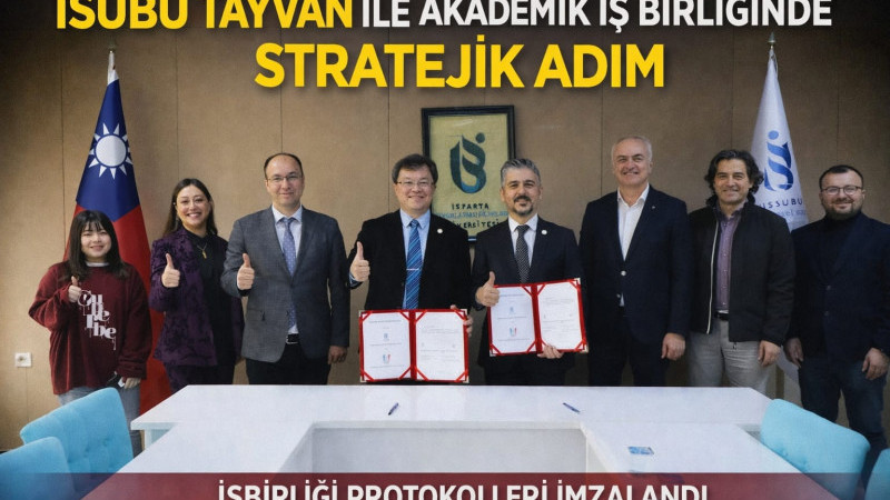 İSUBU Tayvan ile Akademik İş Birliğinde Stratejik Adım
