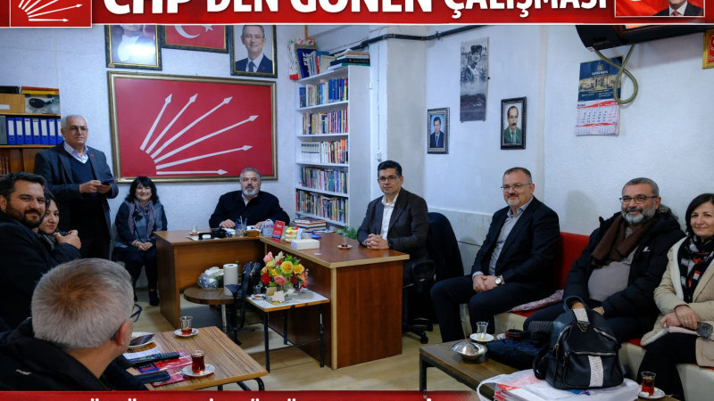 CHP’DEN GÖNEN ÇALIŞMASI 