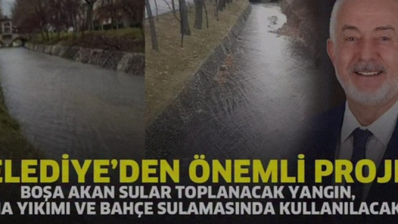 Belediye’den önemli proje