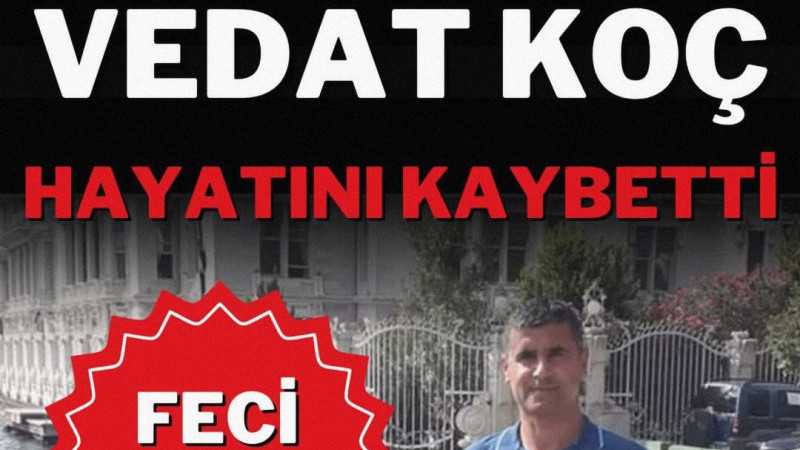 Isparta’da mermer fabrikasında çalışan Vedat Koç,