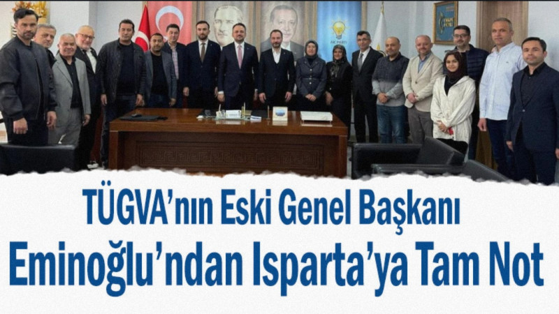 Gençlik ve Spor Bakan Yardımcısı Enes Eminoğlu, bir dizi ziyaret ve programa katılmak üzere Isparta’