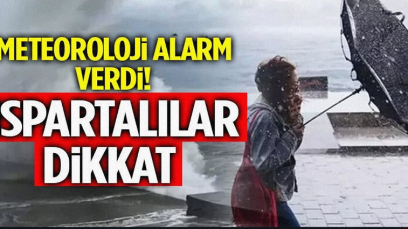 Meteoroloji Alarm Verdi!