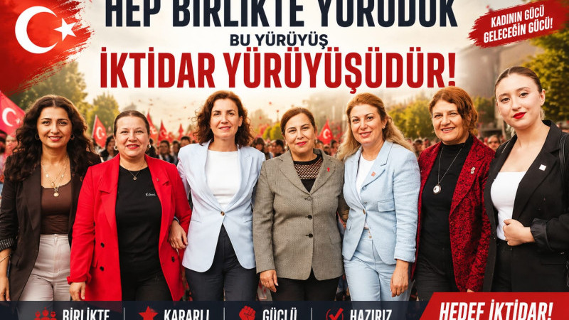 Hep birlikte yürüdük. Bu yürüyüş iktidar yürüyüşüdür.