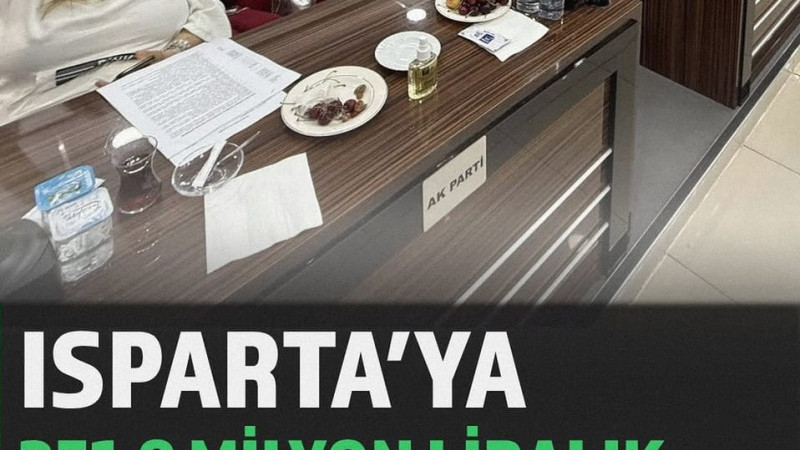 ISPARTA’YA 251,8 MİLYON LİRALIK SPOR YATIRIMI
