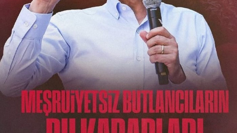 Binalar, saraylar sizin; sokaklar, meydanlar, yollar bizim olsun!