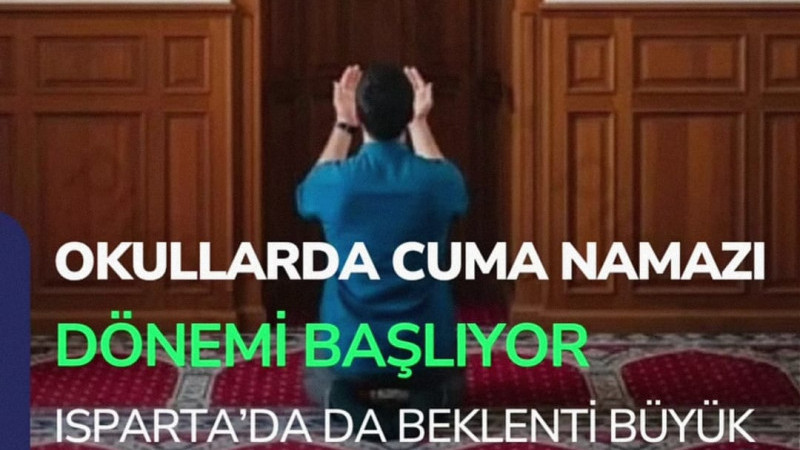 İstanbul Valiliği, öğrencilerin ve eğitim çalışanlarının ibadet ihtiyaçlarının okul içerisinde güven