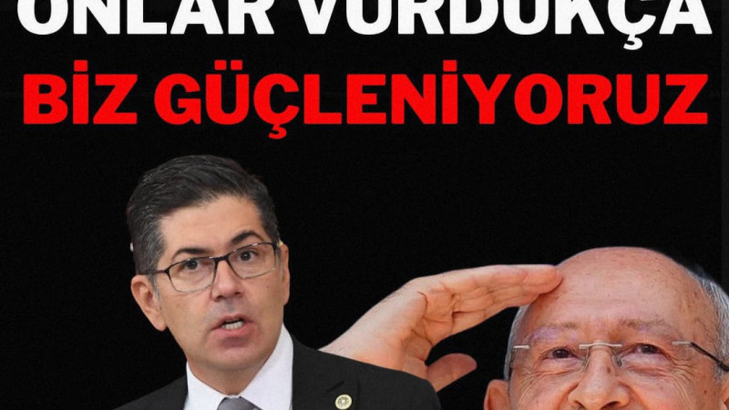 HALICI’DAN CHP’DEKİ FESİH KARARINA SERT TEPKİ: “ONLAR VURDUKÇA BİZ GÜÇLENİYORUZ”