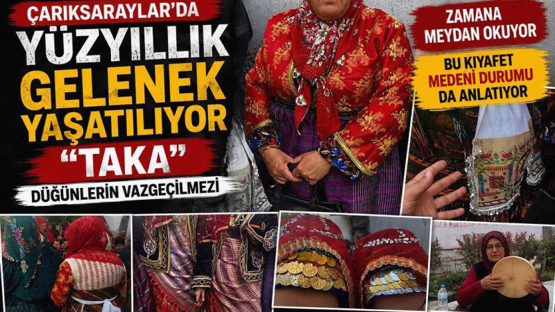 ISPARTA’nın Şarkikaraağaç ilçesine bağlı Çarıksaraylar beldesinde, geleneksel düğünler ve yöresel kı