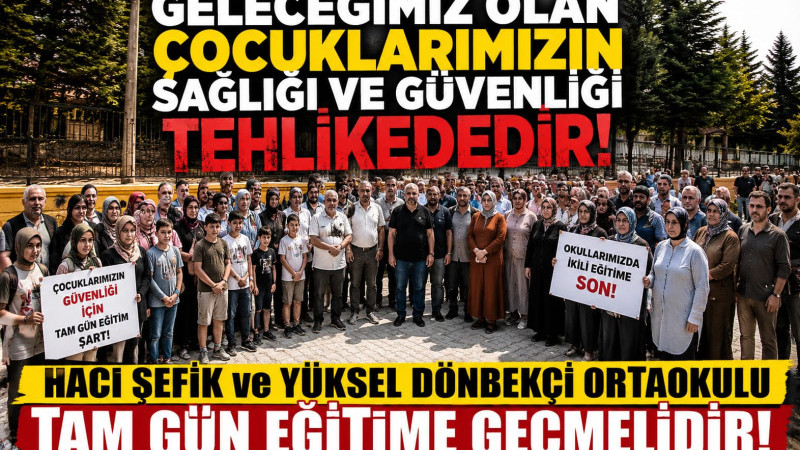 VELİLERDEN ACİL ÇAĞRI: ÇOCUKLARIMIZIN GÜVENLİĞİ TEHLİKEDE!