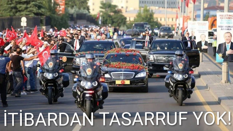 İTİBARDAN TASARRUF YOK!